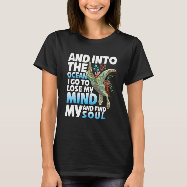 Meeresschildkröte - Schildkröte 28 T-Shirt (Vorderseite)