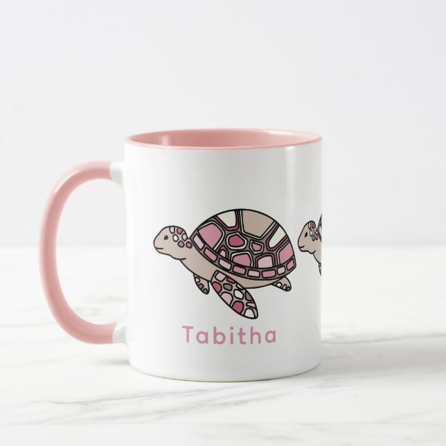 Meeresschildkröte Tasse (Links)