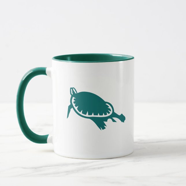 Meeresschildkröte Tasse (Links)