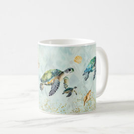 Meeresschildkröte-Tasse Kaffeetasse