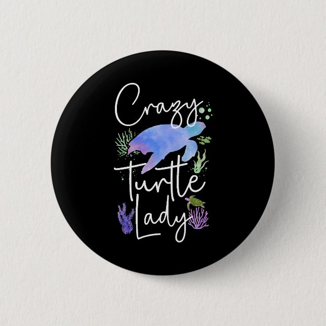 Meeresschildkröte Tortoise Button (Vorderseite)