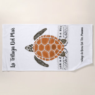 Meeresschildkröte-Tuch-La Tortuga Del Mar Strandtuch