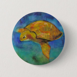 Meeresschildkröte von Paula Atwell Button