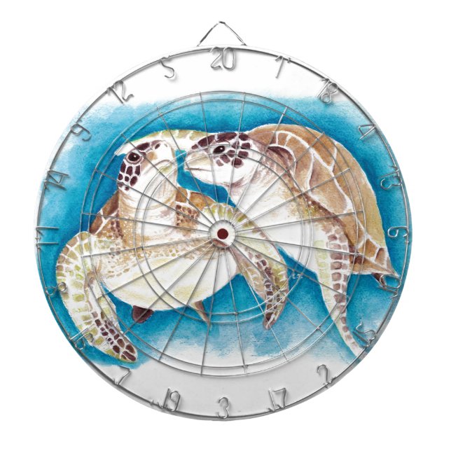 Meeresschildkröten Dartscheibe (vorne)