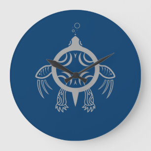 Meeresschildkröten Große Wanduhr