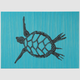 Meeresschildkröten im Schilf Seidenpapier