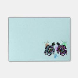 Meeresschildkröten Posten-it® Anmerkungen Post-it Klebezettel