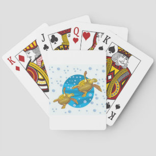 Meeresschildkröten Spielkarten