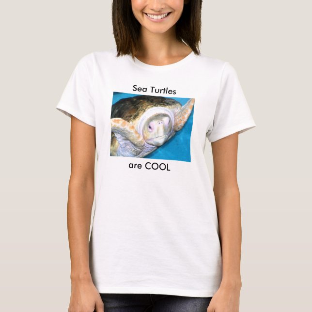 Meeresschildkröten-T-Shirt T-Shirt (Vorderseite)