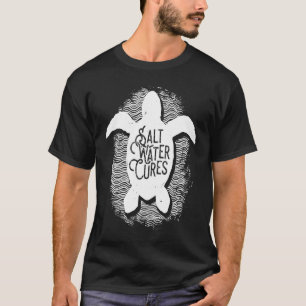 Meeresschildkröten Tropische Frauen oder Männer Sa T-Shirt