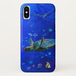 MeeresschildkrötenWIND AUF DEM WASSER iPhone 16 Hülle