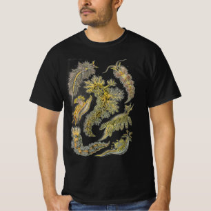 Meeresschnecken, Schnecken von Ernst Haeckel, Vint T-Shirt