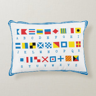 Meeressignale Akzente Pillow Dekokissen