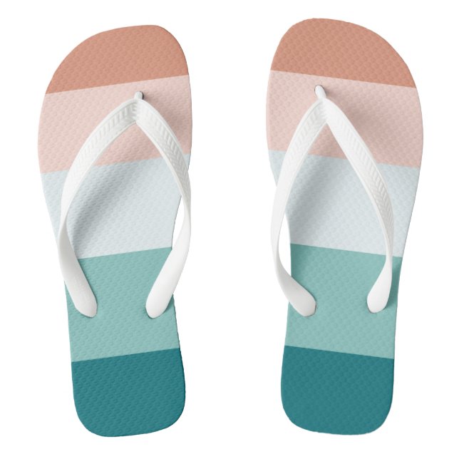 Meeresspiegel Flip Flops (Fußbett)