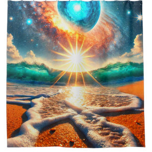 Meeresszene Duschvorhang