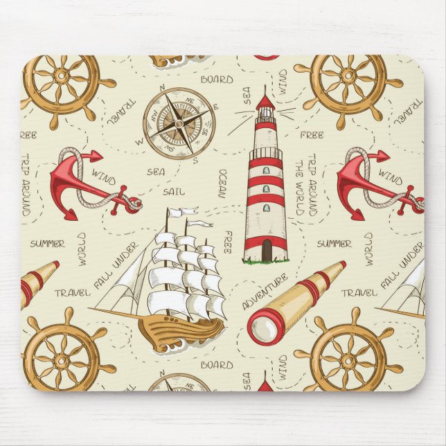 Meeresszene Mousepad (Vorne)