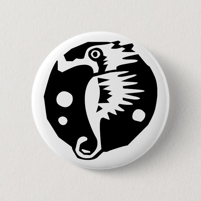 Meerestier Button (Vorderseite)