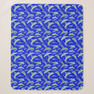 Meerestiere Delphine Marlins Sherpadecke