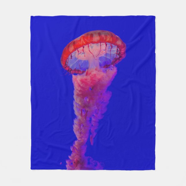 Meerestiere Fleecedecke (Vorderseite)