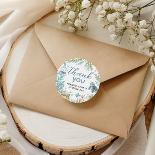 Meerestiere Geburtstagsgeschenk-Tags Geschenkanhänger