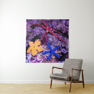 Meerestiere Wandteppich