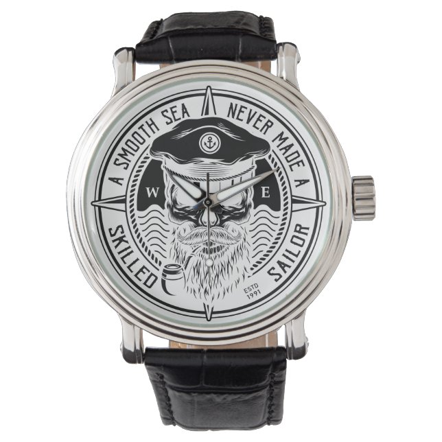 Meeresuhr Armbanduhr (Vorderseite)