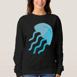 Meeresunterwasser-Seeteufel Gelee Fisch 6 Sweatshirt