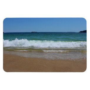 Meereswellen am Sandstrand II Magnet