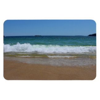Meereswellen am Sandstrand II Magnet