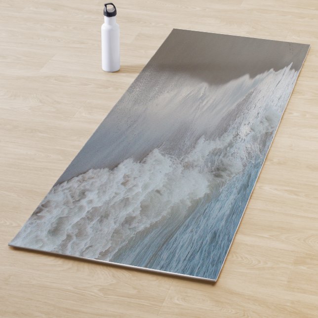 Meereswellen auf Sandy Beach Yoga Mat Yogamatte (Beispiel)