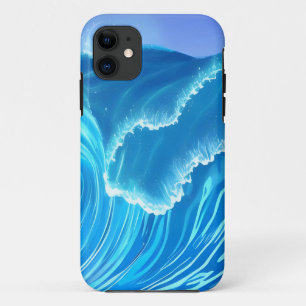 Meereswellen-Design - Wellenbrecher Case-Mate iPhone Hülle