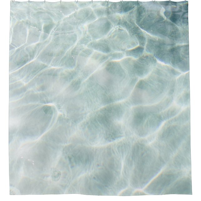 Meereswellen Duschvorhang (Vorderseite)