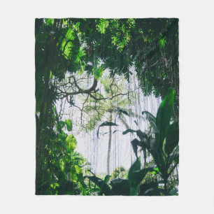 Meereswellen Fleecedecke