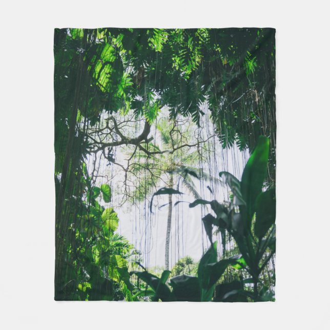 Meereswellen Fleecedecke (Vorderseite)