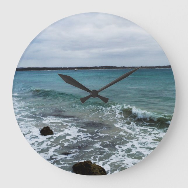 Meereswellen, Große Wanduhr (Vorderseite)