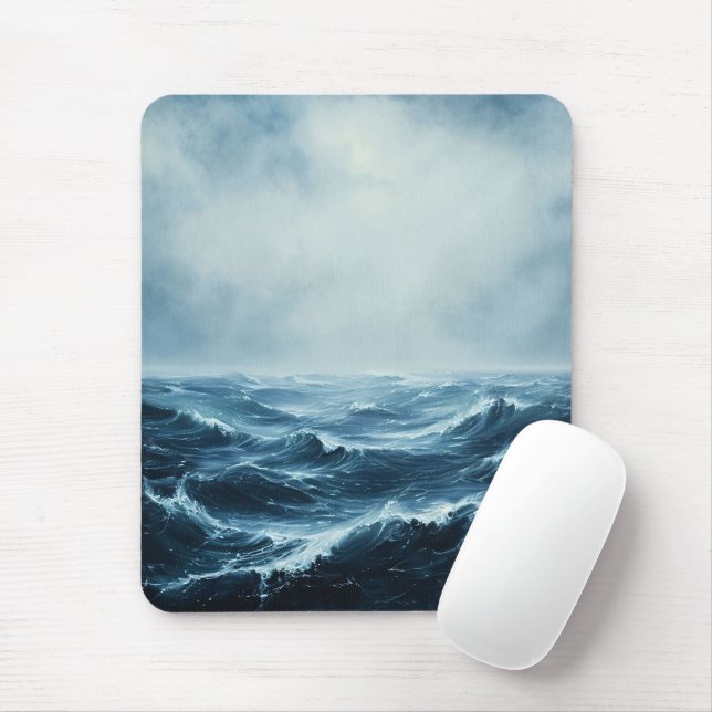 Meereswellen Mousepad (Mit Mouse)
