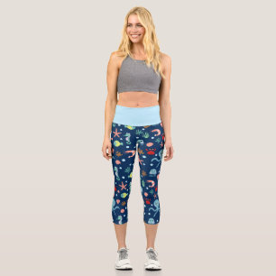 Meereswelt Capri Leggings