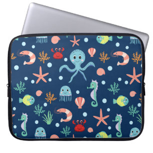Meereswelt Laptopschutzhülle