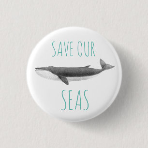 MEERESWELT "RETT UNSERES MEER" BUTTON