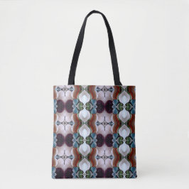 Meerglas abstrakt in vielen Farben Tasche