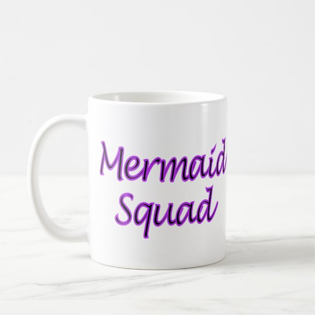 Meerjungenkuppe (zentriert) kaffeetasse (Links)
