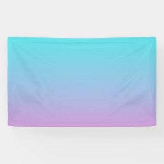 Meerjungfarben Farbverlauf lila rosa Aqua ombre Banner