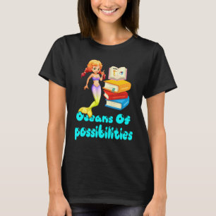 Meerjungfische von Möglichkeiten Sommerlesen Boo T-Shirt