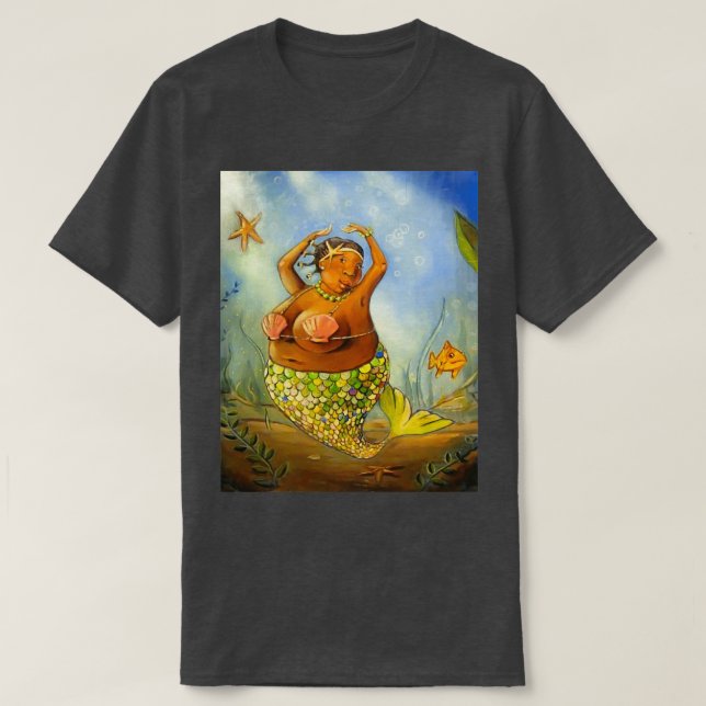 Meerjungfrau 80 3 T-Shirt (Design vorne)