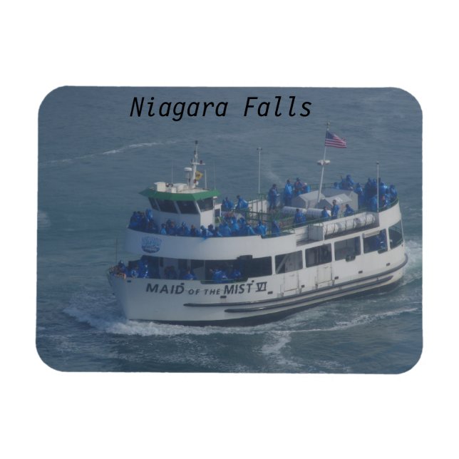 Meerjungfrau am Fluss Niagara Magnet (Horizontal)