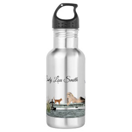 Meerjungfrau auf Dock Wasserflasche