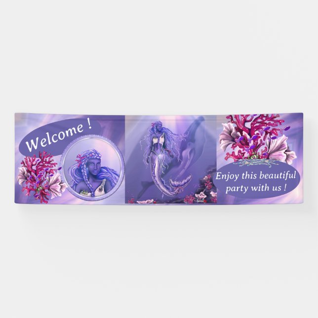 Meerjungfrau Banner (Horizontal)