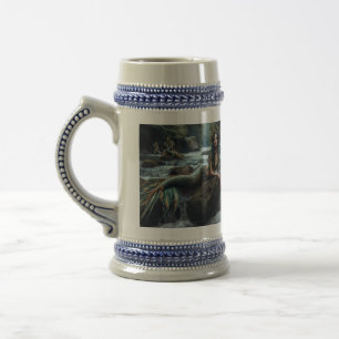 Meerjungfrau Bierglas