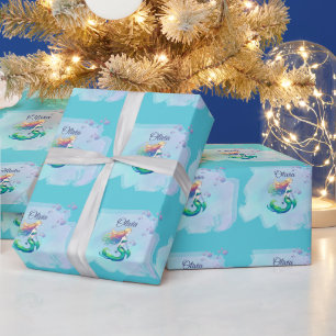 Meerjungfrau Birthday Geschenkpapier