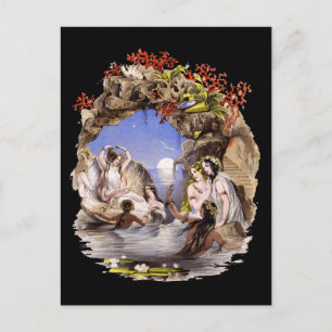 Meerjungfrau-Bucht-Postkarte Postkarte